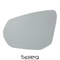 Spieg Driver Side Mirror Glass Replacement For Audi Q3 2019-2023 Heated With Backing Plate Left