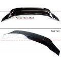 R Style High Kick Duckbill Gloss Black Trunk Lid Spoiler Wing Compatible With 2013-2015 Honda Civic 9th Gen 4 Door Sedan