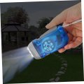 Besportble 3pcs Hand Crank Flashlight Emergency Wind Up Spring Pole For Dogs Squeeze Wind-up Lantern Camping Flashlights No
