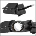 Fog Lamp Model Gm1038115 Bumper Insert Compatible With Chevrolet Malibu Ltz Lt 2008-2012 Driver Left Side Matte Polished Black