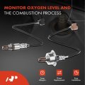 A-premium O2 Oxygen Sensor Compatible With Nissan Altima 2013 2014 2015 2016 2017 2 5l Upstream And Downstream 2-pc Set Replace