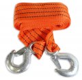 Road Genie Fluorescent Orange Towing Rope 3 Ton 2 721 Kg Maximum Capacity 112 284 5 Cm Length Reinforced Nylon Webbing 