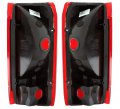 Rvlightings Monaco Executive 2001-2002 Rv Motorhome Pair Left Right Replacement Rear Lamp Taillights