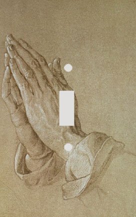Praying Hands Switchplate Switch Plate Cover