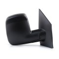 Passenger Side Door Mirror For Gmc Savana 3500 2003 To 2007 Manual Folding Non Heated Textured Black Replaces 15937996 And 