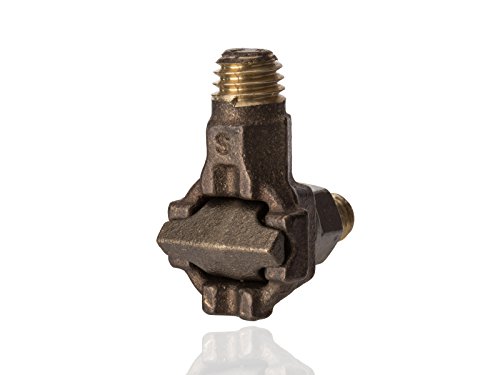 Htge-1 Transformer Ground Clamp Two Way Basket Plain Finish 10 Sol To 1 Str Copper Conductor Range 102 0 332 In Wire Diameter