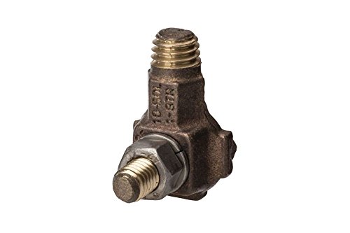 Htge-1 Transformer Ground Clamp Two Way Basket Plain Finish 10 Sol To 1 Str Copper Conductor Range 102 0 332 In Wire Diameter