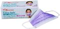 Valumax 5330e-pp Extra-safe Disposable Earloop Face Masks Non-woven Inner Layer High Filtration Purple Box Of 50 
