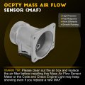Ocpty Mass Air Flow Sensor Mf0374 Meter Fits For 1994 Mazda B2300 2 3l B3000 1994-1995 Mercury Sable Tracer 1 9l
