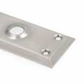 Prime-line E 28335 Mortise Keyed Lock Set With Glass Knob A Perfect For Replacing Antique Sets And More Fits Doors 2-3 8 In