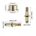 Driver Side Front Door Hinge Pin Bushing Repair Kits Fits 1999-2007 Silverado Sierra Avalanche