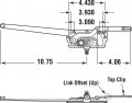 Prime-line Th 23076 Entrygard Dual Arm Left-hand Casement Window Operator With Stud Bracket A Repair Broken Windows Single Pack