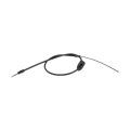 Parking Brake Cable For Ram 1500 Classic 2019 43 In Conduit Length Black Rubber Outer Sleeve Replacement 55398320ac Front 