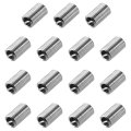 15pcs Wire Thread Inserts 5 16-18 Unc 3d 15 16 304 Stainless Steel Helical Type Coiled Repair Kit Screw Threaded Sleeve Sheath 