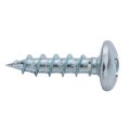 Zinc Slide Mounting Screws 6 X 5 8 In Square Drive Fully Threaded 100 Pack 