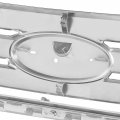 Fo1200485 Factory Style Front Bumper Grill Grille Assembly Compatible With Ford Edge 2007-2010 Polished Chrome