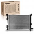 A-premium Engine Coolant Radiator Assembly Compatible With Hyundai Accent Veloster Kia Rio 2012-2017 L4 1 6l Manual