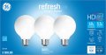 Ge Lighting Refresh Hd Globe Dimmable Led Bulbs G25 60 Watt Replacement 500 Lumen Medium Base Light Daylight Frosted Finish