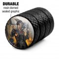 Night Hunter And Ravens Valve Stem Caps For Tire Rim Wheel Aluminum Black