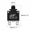 Uxcell 5pcs Thermal Overload Protector Ac 125 250v 20a Push Button Reset Circuit Breaker
