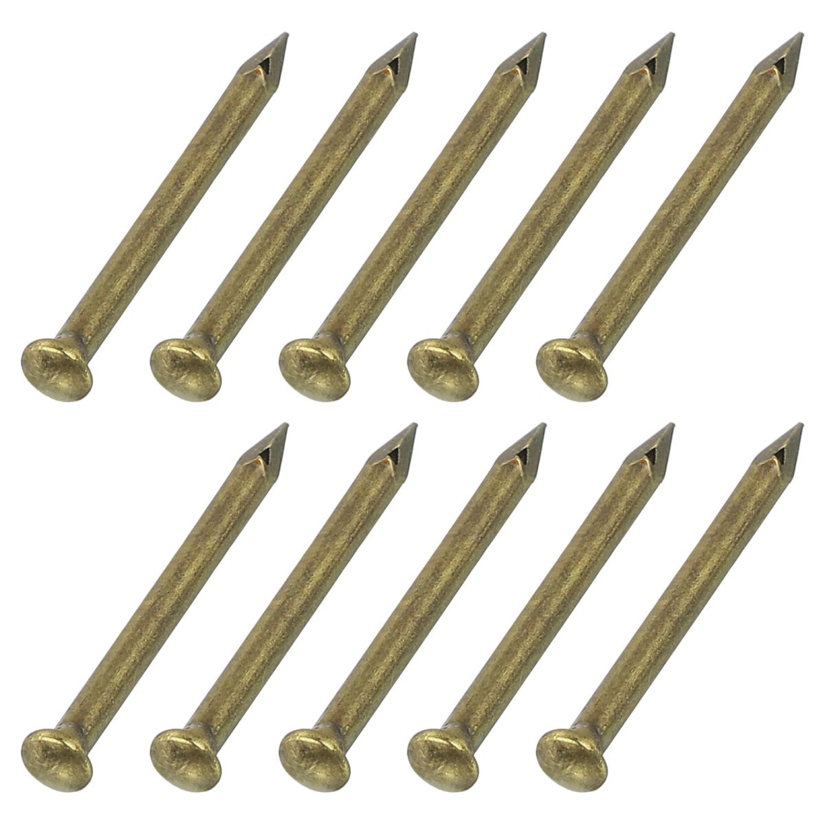 200pcs Small Hardware Nails 1 4 X 16mm Carbon Steel Round Head Common Finishing Nail For Household Woodworking Picture Hanging