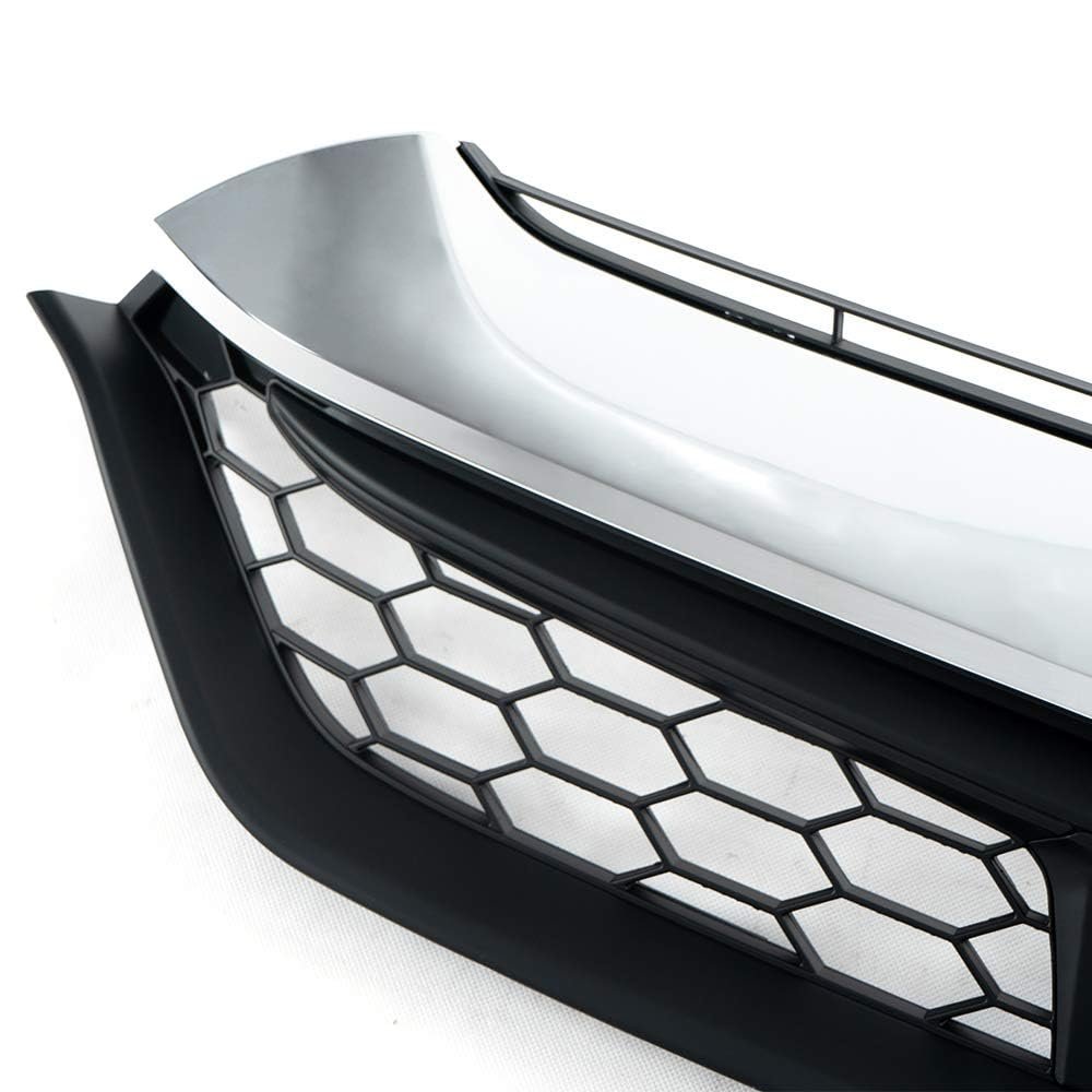 Front Bumper Upper Grill Grille Assembly For Honda Crv Cr-v 2017 2018 2019