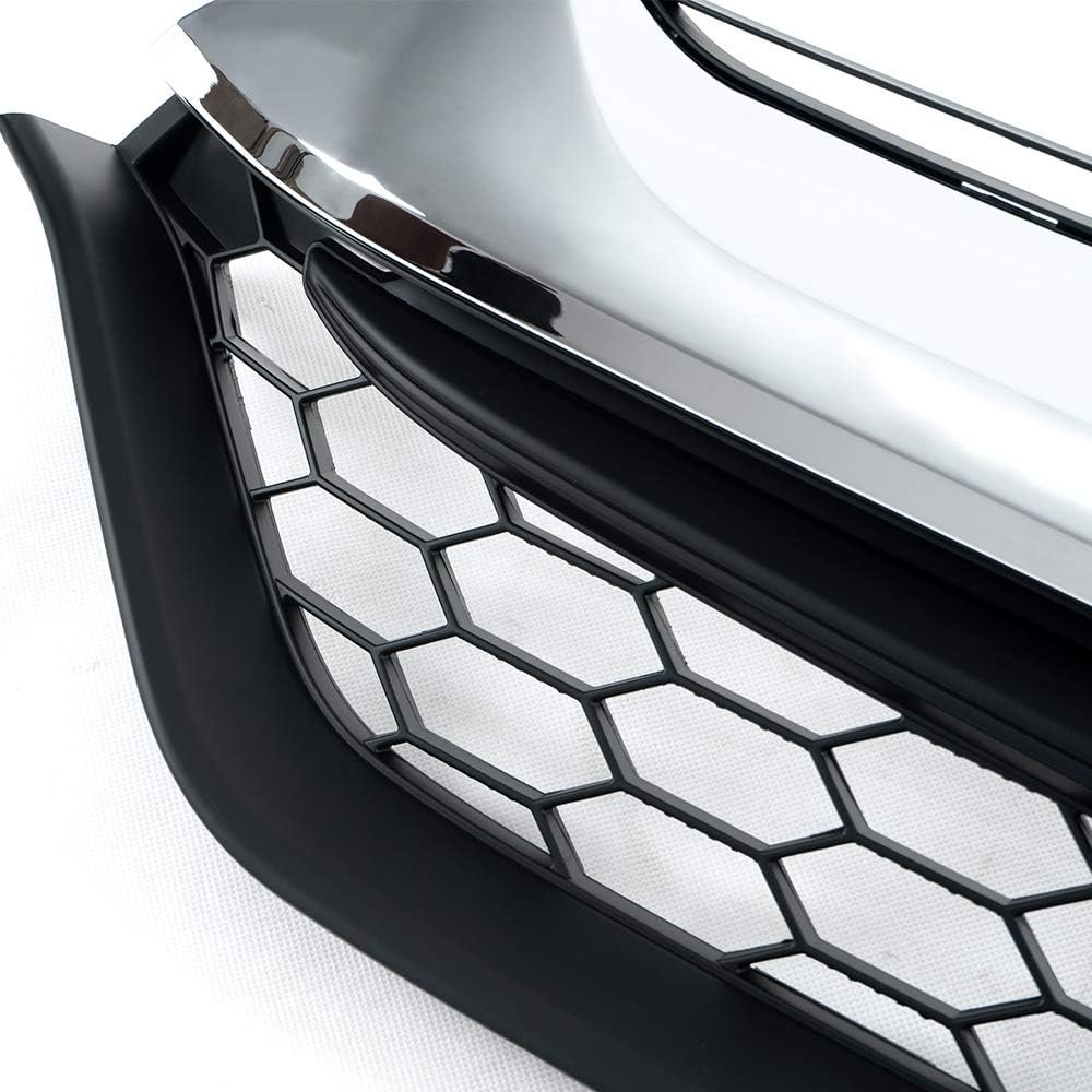 Front Bumper Upper Grill Grille Assembly For Honda Crv Cr-v 2017 2018 2019