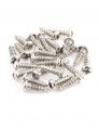 Uxcell 5cm Long Stainless Steel Door Safety Latch Lock Barrel Bolt 4 Pcs