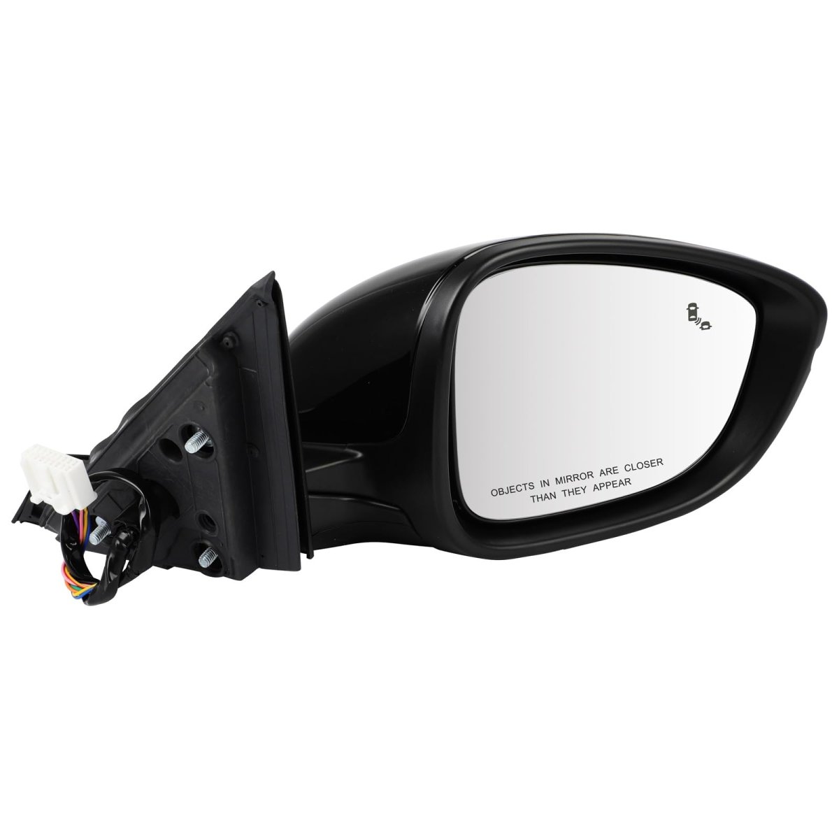 Passenger Side View Mirror For 2018 2022 Honda Accord Power Heated Blind Spot Detection Turn Signal 8 Pin Ho1321330