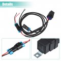 X Autohaux Back Up Reverse Light Wiring Harness Kit With Waterproof Relay For Polaris Ranger 1000 Xp 2018 2019 2020 2021 3-seat