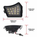 Njsbyl Led Under Side Mirror Puddle Lights For Jaguar Xe-type Xf Xfr Xj-type Xk White Welcome Lamps
