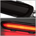 Auto Dynasty 3d Led Bar Third Smoked Lens 3rd Tail Brake Light Rear Center Stop Lamp Compatible With Dodge Charger Lx 06-10