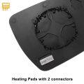 Car Rearview Left Driver Side Mirror Glass Replacement W Backing Plate Heated White For Nissan Murano 2015-2018 Pathfinder