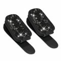 Xyzctem Sunglass Holder For Car Bling Glasses Sun Visor 2pcs Handcrafted Crystal Rhinestones Fashion Sunglasses Mount Auto 