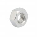 Uxcell 12pcs M8 X 1 25mm Pitch Metric Thread Carbon Steel Zinc Plated Left Hand Hex Nuts