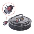 Ac Compressor Clutch Kit With Pulley Coil Replacement For Ram 1500 2002-2003 Liberty 2002-2005