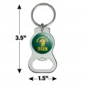 Graphics More North Dakota State Bison Keychain With Bottle Cap Opener