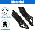 1 Pair Left And Right Side Front Bumper Cover Support Rail 52536-0r060 52535-0r080 For Toyota Rav4 2016 2017 2018