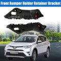 1 Pair Left And Right Side Front Bumper Cover Support Rail 52536-0r060 52535-0r080 For Toyota Rav4 2016 2017 2018