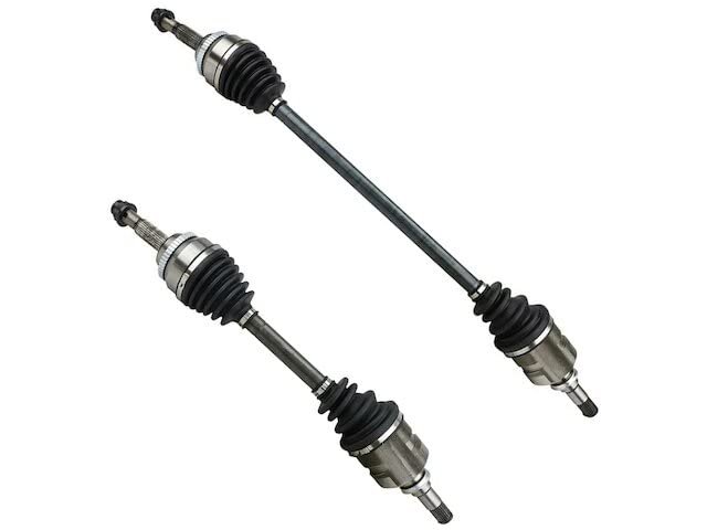 Front Cv Axle Shaft Set Of 2 For 2003-2008 Toyota Corolla Automatic Transmission With 4-wheel Abs Brakes