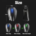 2x Custom Car Door Led Logo Projector Lights Rechargeable Wireless Step Courtesy Welcome Shadow Ghostbon Fiber Car Fit For All