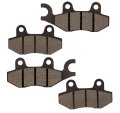 Front Brake Pads For Kawasaki Brute Compatible Withce 650 Kvf 4x4 2006-2010 