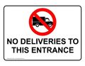 Compliancesigns Aluminum Shipping Receiving Sign 10 X 7 In With English Text White 