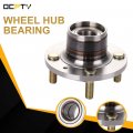 Ocpty New Wheel Hub Bearings Rear 4 Lugs Without Abs Compatible For Chevrolet Aveo Pontiac G3 Wave 2004-2011 With Oe 541010