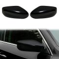 Mirror Cover For 2013 2018 Nissan Altima Without Turn Signal Glossy Black Direct Replacement Side Caps 2 Piece Set Ypm456p 