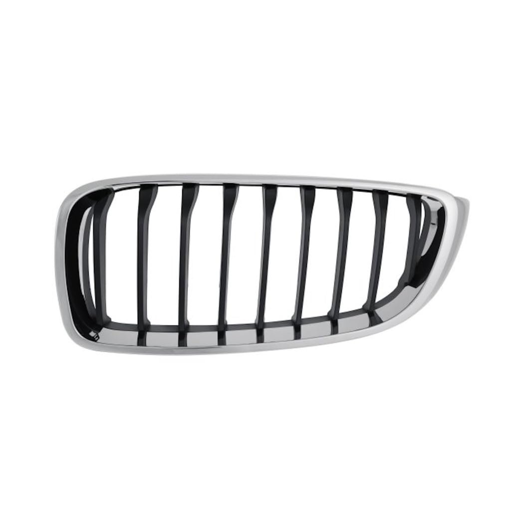 Driver Side Grille For Bmw 430i 440i Gran Coupe 2017 2018 2019 Chrome Shell With Black Insert M Sport Line Replacement