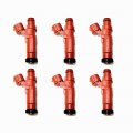 6pcs 2004-2010 Fits For Mitsubishi Galant Endeavor Eclipse Fuel Injector Hdb305f