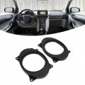 Fydun 2pcs 6 5in Car Speaker Spacers Adapter With 2 Wire Harness Black Abs Modification For Corolla Levin 6x9