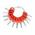 Notonparts T209428 Ignition Keys 12pcs Kv13427 For John Deere Skid Steer Loader 260 280 313 315 317 318e 325 326e Compact Track 