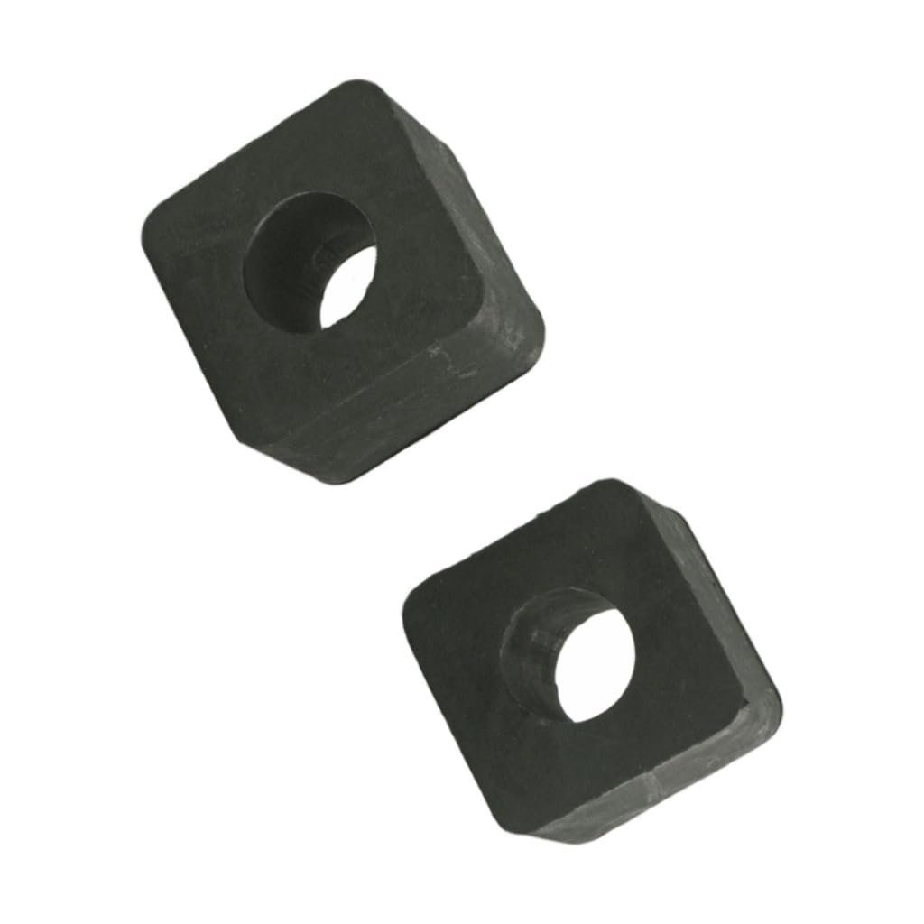Stabilizer Bar Bushing Set For 1990 Dodge Shadow Spirit Rubber Black 2 Piece 06 Inside Diameter 1 In Outside Front Position